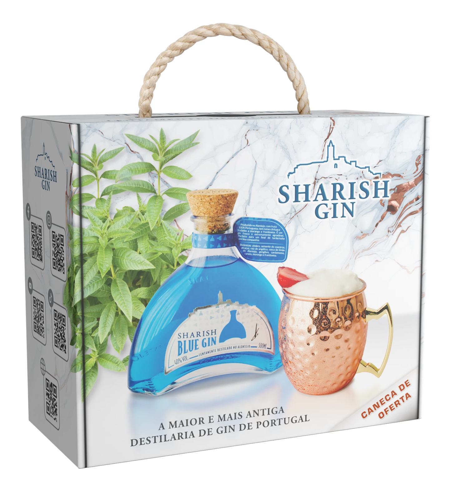 Sharish Gin Blue C/Caneca